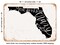 DECORATIVE METAL SIGN - Florida you don't know crazy - Vintage Rusty Look
